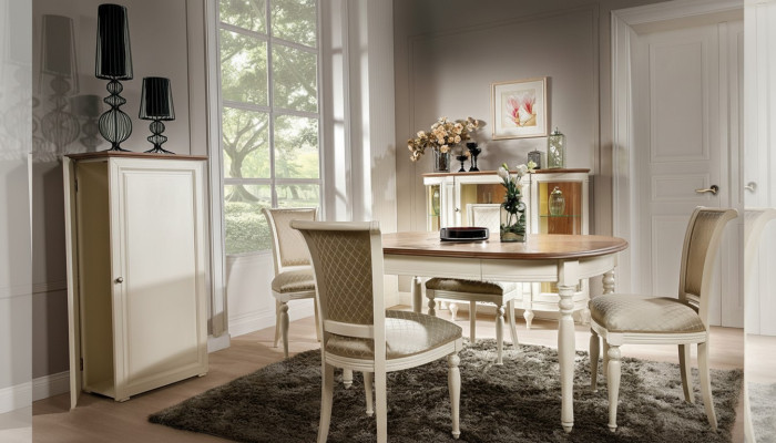 Set Esstisch 4x Stühle Lehn Stuhl Garnitur Tische Esszimmer Gruppe 5tlg