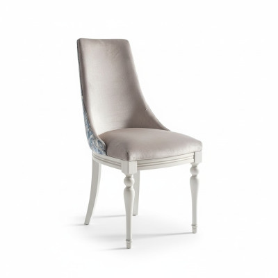 Designer Stuhl Luxus Lehnstuhl Polster Stühle 1x Sessel Wohn Ess Zimmer Textil