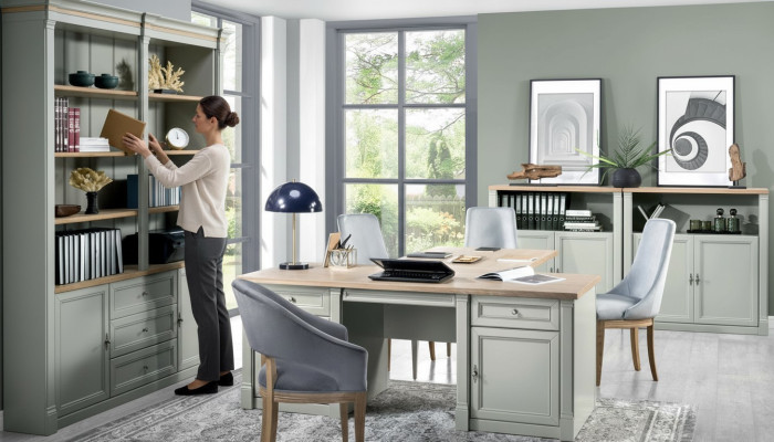 Design Tisch Sekretär Luxus Schreib Büro Möbel Holz Tische Office Einrichtung