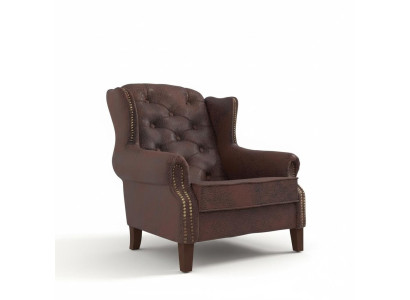 Design Sessel Leder Luxus Fernseh Couch Relax 1 Sitzer Sofa Lounge Club
