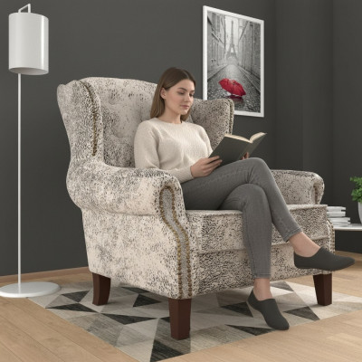 Ohrensessel Loungesessel Cocktailsessel Bar Sessel Leder Sofa Design