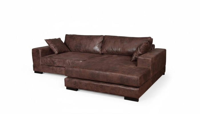 Big Sofa Couch Ecksofa Vintage xxl Polster Eck Garnitur Wohnlandschaft