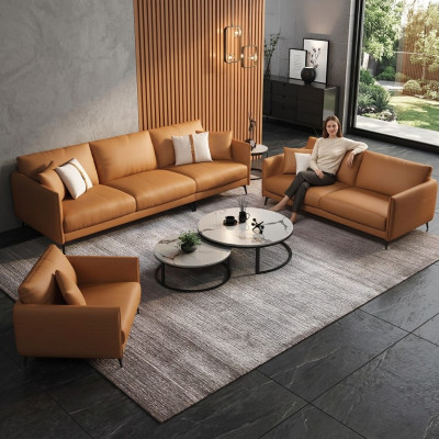 Sofagarnitur 3+2+1Sitzer Ledersofa Couch Wohnlandschaft Garnitur Design Modern