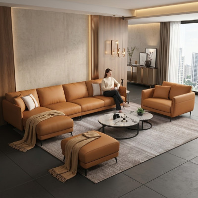 Wohnlandschaft Garnitur Design Modern Sofas Moderne Ecksofa Ledersofa Couch Neu