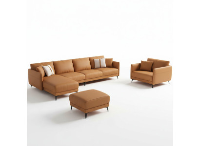 Wohnlandschaft Garnitur Design Modern Sofas Moderne Ecksofa Ledersofa Couch Neu