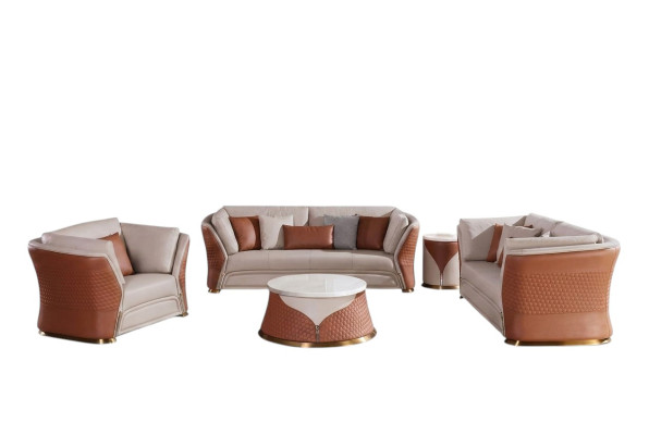 Sofagarnitur Polstergarnitur Wohnlandschaft Sofa Couch Polster Garnitur