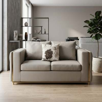 Zweisitzer Design Sofa 2 Sitzer Couch Polster Garnitur Sofas Couchen