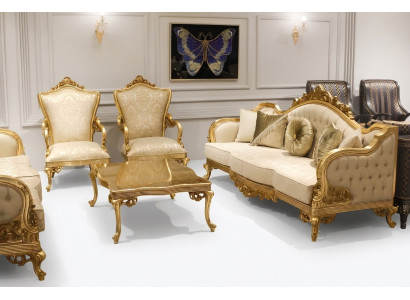 Designer Sofagarnitur 31 Sitzer Couchgarnitur Textil Komplett Wohnzimmer Set Neu
