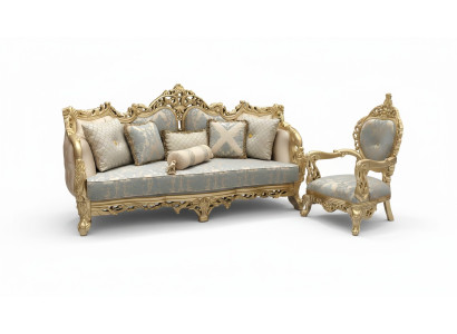 Klassisch Sofagarnitur 3+1+1 Sitzer Sofa 3er Komplett Set Relax 2x Sessel 3tlg.