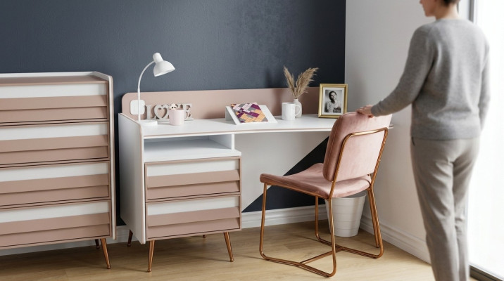 Schreibtisch Modern Schreibtisch Holz Jugend Kinderzimmer Design Möbel Neu