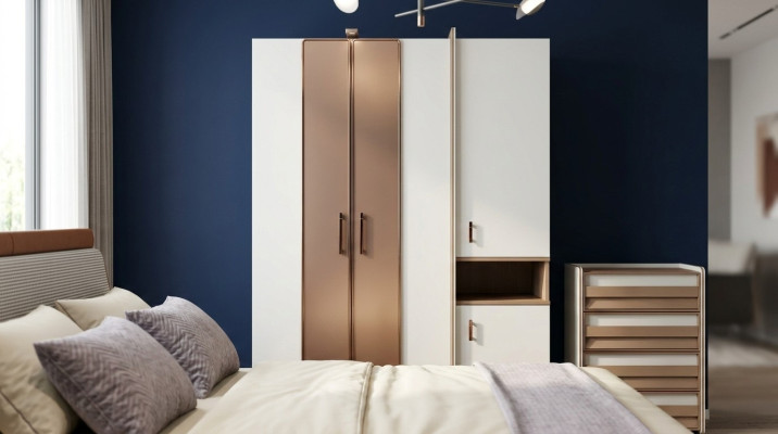Kleiderschrank Schränke Schrank Design Holz Kinderzimmer Modern Möbel Neu