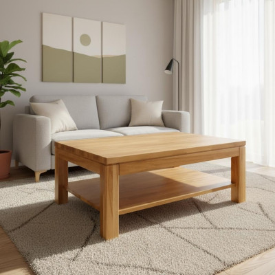 Couchtisch Holztisch Echtholz Couchtische Tischplatte Beistelltisch Tisch 100x70
