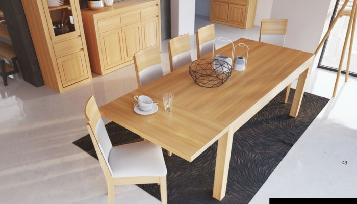 Esstisch Holz Tische Wohn Ess Zimmer Tisch Massivholz 120x90cm Esstische Massiv