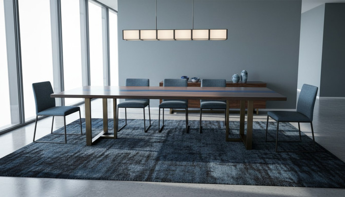 Epoxidharz Esstisch River Table Echtes Holz Massiv Deko Tische 220x100