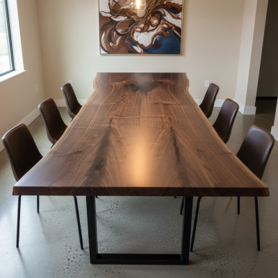 Esstisch Design Tisch Moderne Tische Meer Ozean Fluss Möbel 240x100 Epoxid Harz