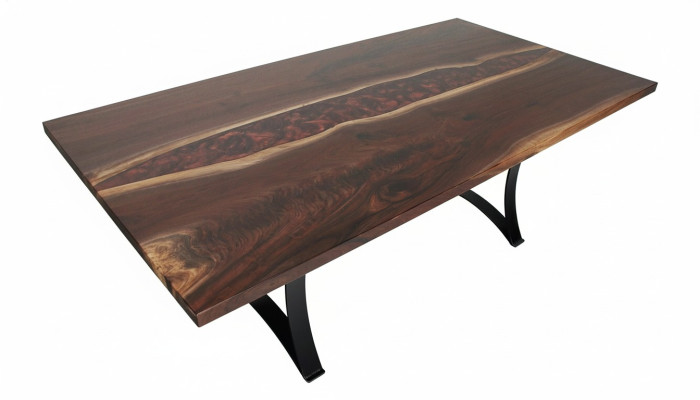 Maßanfertigung Tisch Epoxidharz Epoxy Resin Fluss Holz Echtes Preis 1qm Tische