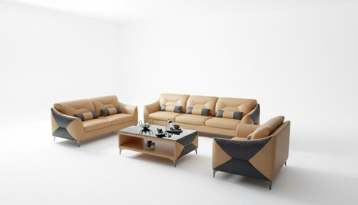 Sofagarnitur 321 Sitzer Set Design Sofa Couchen Couch Luxus Neu design Polster