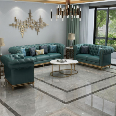 Ledersofa Sofa Chesterfield Sofas Couchen Polstergarnitur Ledercouch Wohnnzimmer