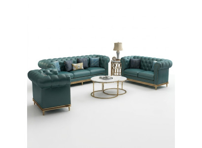 Ledersofa Sofa Chesterfield Sofas Couchen Polstergarnitur Ledercouch Wohnnzimmer
