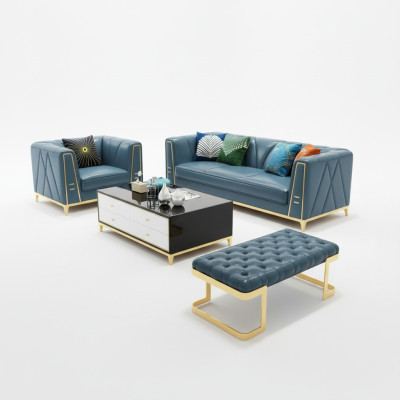 Chesterfield Exklusive Design Möbel 31 Sitzer Hocker Couch Polster Garnitur