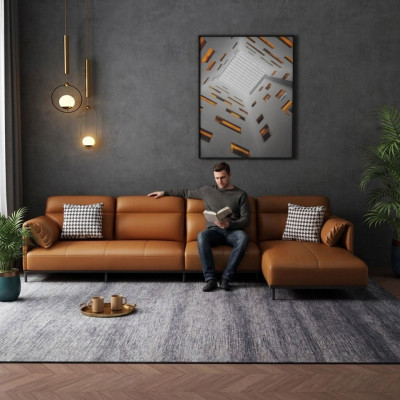 Wohnzimmer Lederpolster Design Ecksofa Eckcouch Couch Sofa L Form