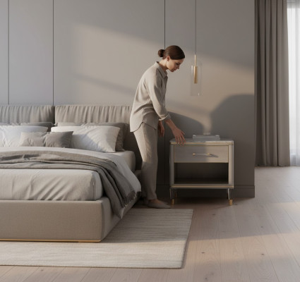 Beistelltisch Couchtisch Schlafzimmer Kommode Tische Konsolen Design Schrank