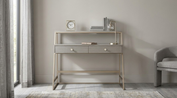 Designer Konsolen Kosmetik Tisch Schminktisch Kommode Frisier Tische