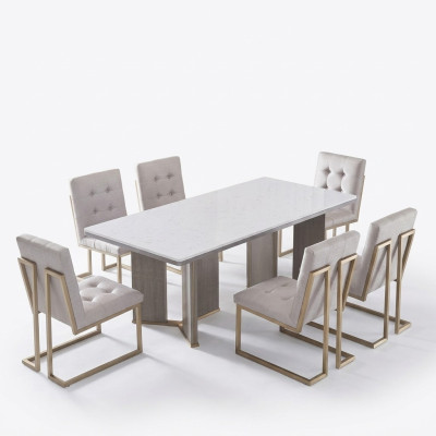 Esszimmer Tisch Designer Luxus Möbel Holz Tische 180x90cm Wohnzimmer
