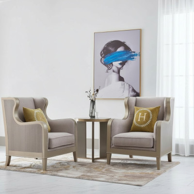 Sessel Set Polster Einsitzer 2x Lounge club design stühle luxus möbel hotel