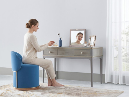 Schminktisch Kosmetik Tisch Spiegel Kommode Frisier Tische Designer