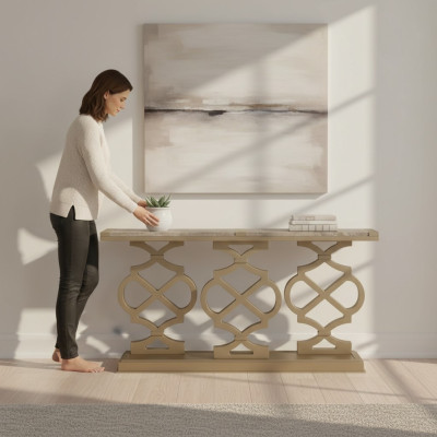 Konsolentisch Design Holz Tisch Konsole Konsolentische Schmink Tisch
