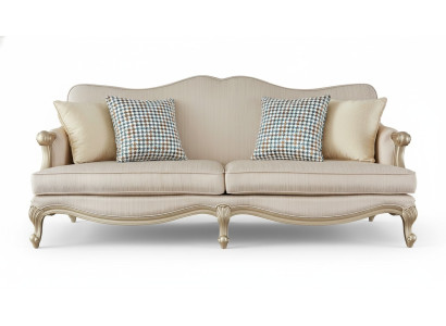 Klassische Möbel Design Sofagarnitur 3+1 Sitzer Couch Sofa Polstergarnituren