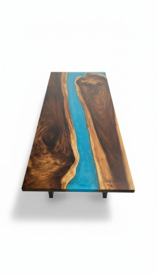 Tische Esstisch Design Tisch Moderne Meer Fluss Möbel Tische Epoxid