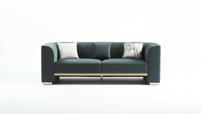 Dreisitzer big xxl Couch Polster Design Sofa Moderne 3er Sitz Sofas Zimmer Möbel