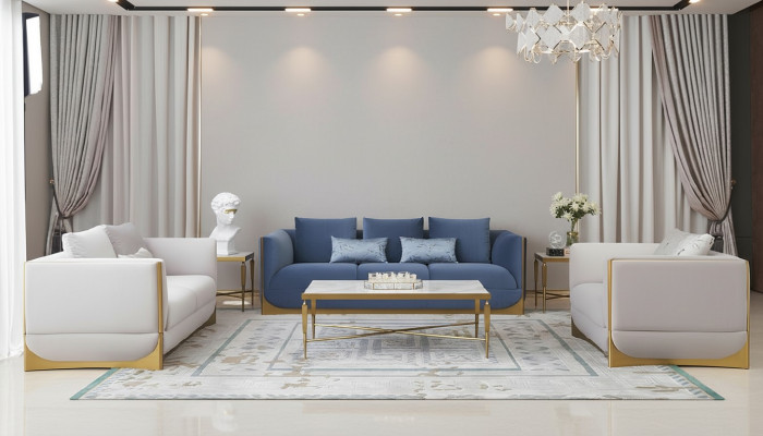Dreisitzer Couch Polster Design Sofa Moderne 3er Sitz Sofas Zimmer Luxus Möbel
