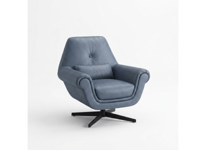Wohnzimmer Einsitzer 95 x 83cm Sofa Couch Lounge Club Hotel Sessel