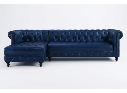 Chesterfield Ecksofa Sofa Couch Polster Eckgarnitur klassische Möbel