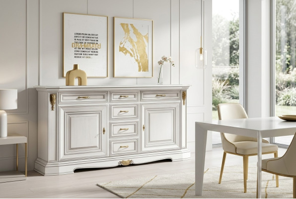 Anrichte Kommoden Regal Holz Designer Kommode Schrank Schränke Holz Anrichte Neu