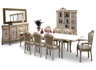 Esstisch Tisch Esszimmer Wohnzimmer Tische Holz Art déco Esstische Antik Neu