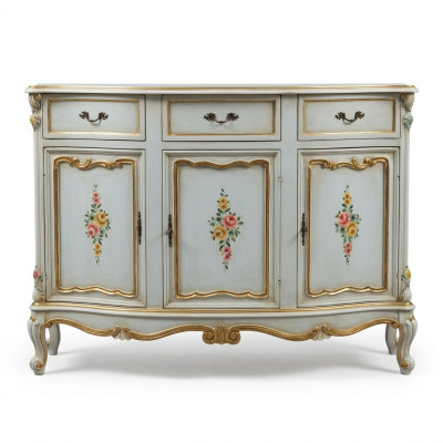 Anrichte Italienische Möbel Echtes Holz Sideboard Designer Luxus Holz Kommode