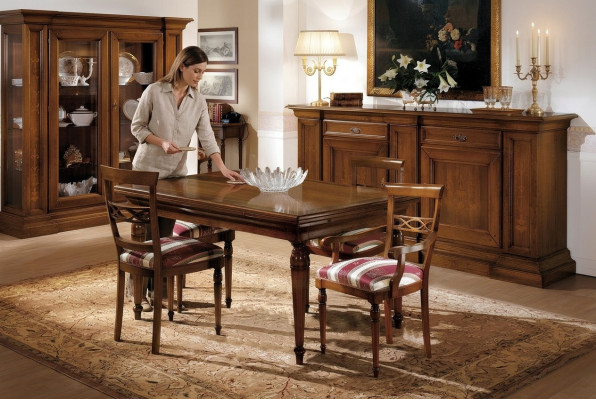 Esstisch Holz Esstische Esszimmer Tische Tisch Design Holz Luxus Möbel Italien