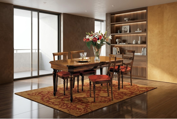 Set 4x Stuhl Stühle Sessel Esszimmer Garnitur Holz Modern Gruppe Lehnstuhl Möbel