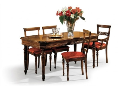 Set 4x Stuhl Stühle Sessel Esszimmer Garnitur Holz Modern Gruppe Lehnstuhl Möbel