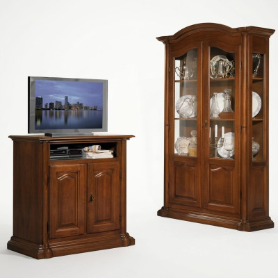 tv Sideboard rtv Wohnzimmer Design Regal Holz Regale Lowboard Italien Braun