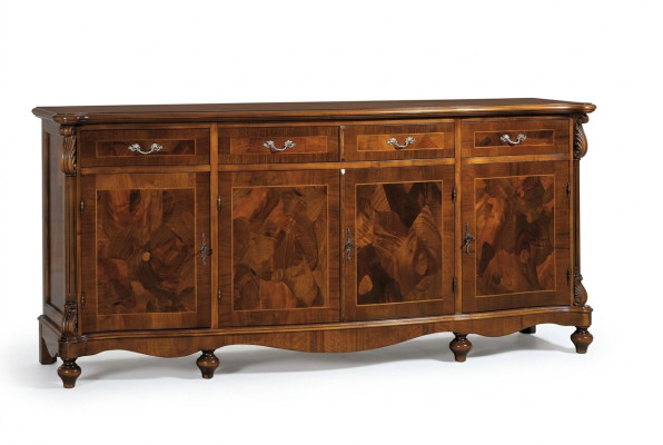 Kommode Klassischer Schrank Massivholz Möbel Italienische Einrichtung Sideboard