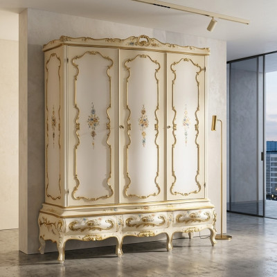 Kleiderschrank Schrank Möbel Schlafzimmer Italienische Einrichtung Schränke Neu