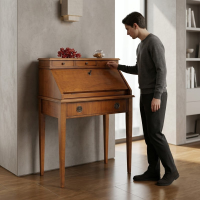Art Deco Magic Sekretaer Tisch Hausbüro Century Schreibtisch Sekretär Schrank