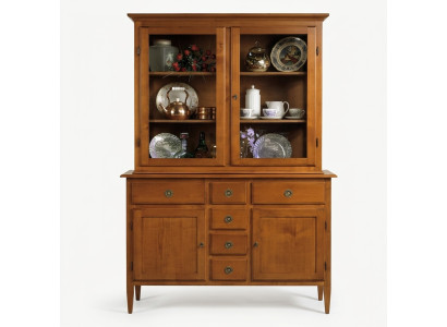 Anrichte Vitrine Buffet Schrank Italienische Möbel Einrichtung Regale Vitrinen