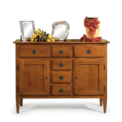 Kommode Anrichte Sideboard Braun Sideboards Schrank Kommoden Möbel Massiv Holz
