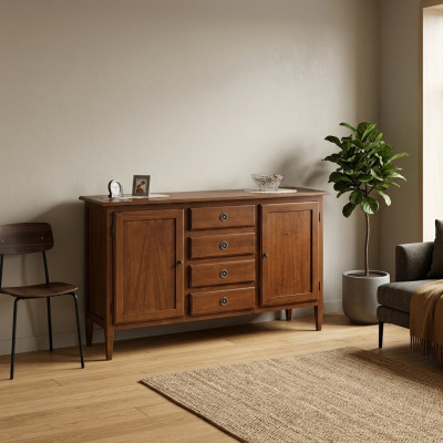 Kommode Sideboard Regal Schrank Regale Massiv Holz Möbel aus Italien Schränke